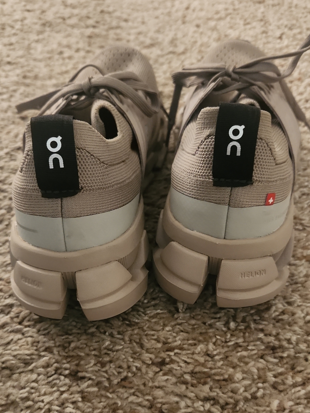On Cloudswift 3 Cinder Fog Running Sneakers - Picture 4 of 6